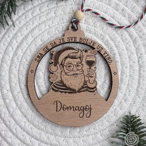 SnipSnep Božić personalizirani Božićni pokloni Perosnalizirana kuglica