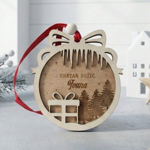 Set Kuglica "Modern Twist" - Personalizirani Ukrasi