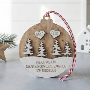 Set Kuglica "Modern Twist" - Personalizirani Ukrasi